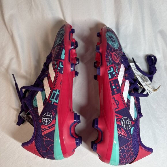 NWT Adidas Gamemode Knit Firm Ground Soccer Cleats Men Size 10.5 Women Size 11.5